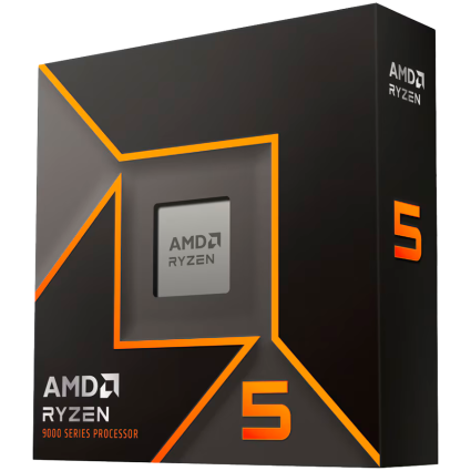  AMD CPU Desktop Ryzen 5 6/12T 9600X   3 9GHz/5 4GHz,38MB,65W,AM5  box, with...  - 1
