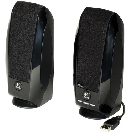 LOGITECH S150 Stereo Speakers - BLACK - USB - B2B  - 1