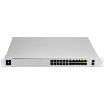 Ubiquiti USW-Pro-24-POE-EU configurable Gigabit Layer2 and Layer3 switch with auto-sensing 802 3at PoE+ and 802 3bt PoE++  - 1