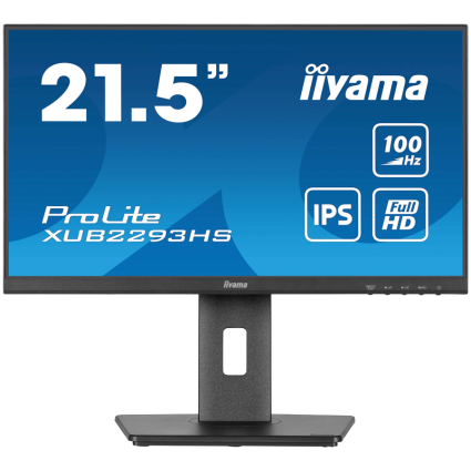  IIYAMA Monitor LED XUB2293HS-B6 21 5" IPS 1920 x 1080  100Hz 16:9 250 cd/m²...  - 1