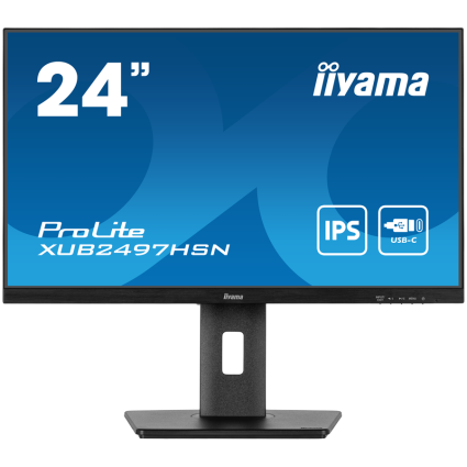  IIYAMA Monitor LED XUB2497HSN-B1 24" IPS 1920 x 1080  100Hz  16:9 250cd 1300:1...  - 1