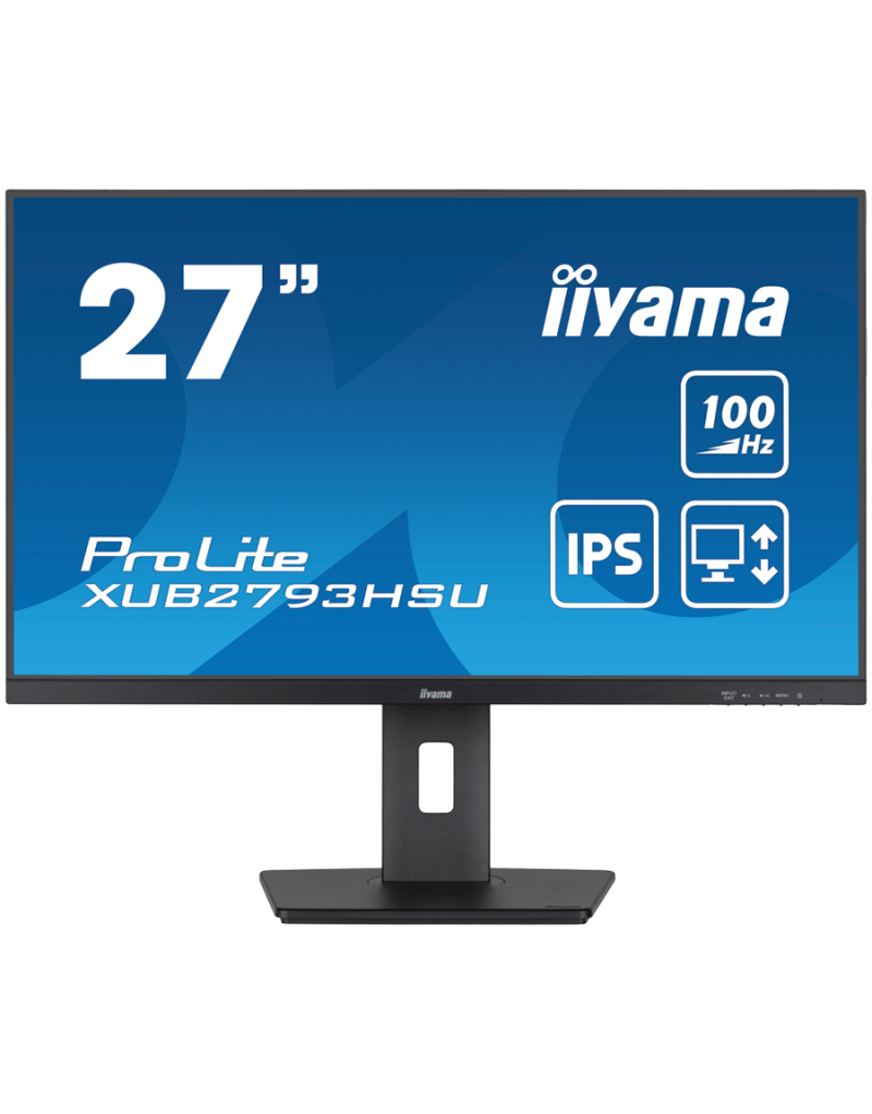  IIYAMA Monitor LED XUB2793HSU-B6 27" IPS 1920 x 1080  100Hz  16:9 250 cd/m²...  - 1