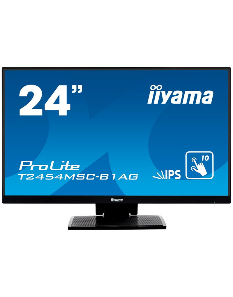  IIYAMA Monitor 24" PCAP 10-Points Touch Screen, Anti Glare coating, 1920 x 1080,...  - 1