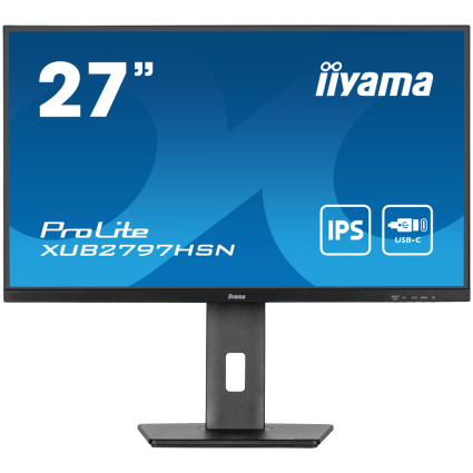  IIYAMA Monitor LED XUB2797HSN-B1 27" IPS  1920 x 1080  100Hz  16:9 250 cd/m²...  - 1