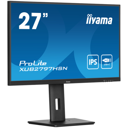  IIYAMA Monitor LED XUB2797HSN-B1 27" IPS  1920 x 1080  100Hz  16:9 250 cd/m²...  - 2