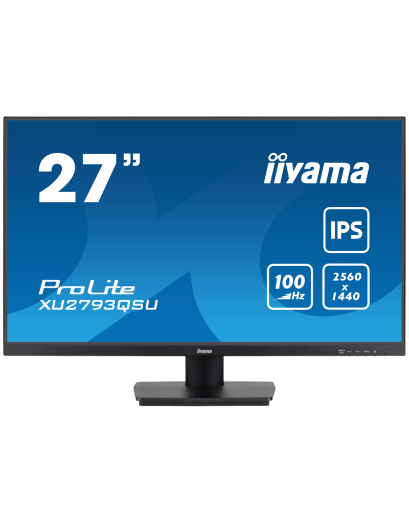  IIYAMA Monitor LED XU2793QSU-B7 27" IPS 2560 x 1440  100Hz 16:9 300 cd/m² ...  - 1