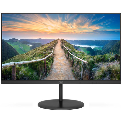 AOC Monitor LED U27V4EA 27" 4K, 3840x2160, IPS, 1000:1, 20M:1, 4 ms, 60Hz, HDMI, DP, Speakers, Adaptive Sync, Tilt, 3y  - 1