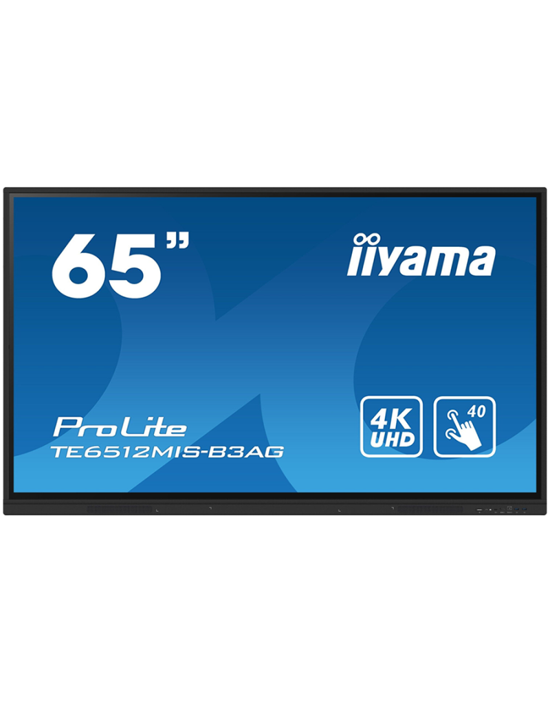  TE6512MIS-B3AG is an exceptional 4K UHD interactive display designed by iiyama...  - 1