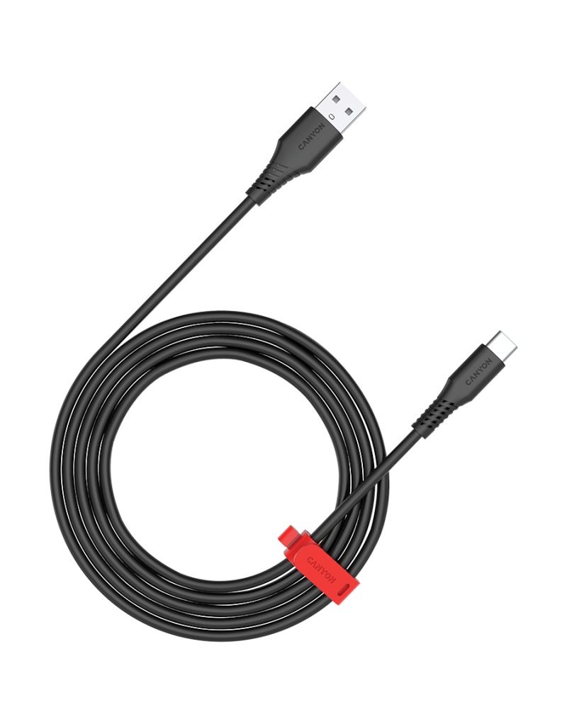 CANYON cable AC18SC A-C 18W 1 2m Black - 1 CANYON cable AC18SC A-C 18W 1 2m Black - 1