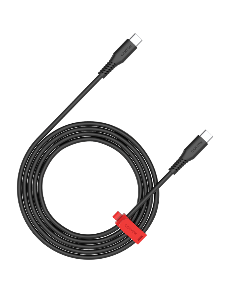 CANYON cable CC60SC C-C 60W 2m Black - 1 CANYON cable CC60SC C-C 60W 2m Black - 1