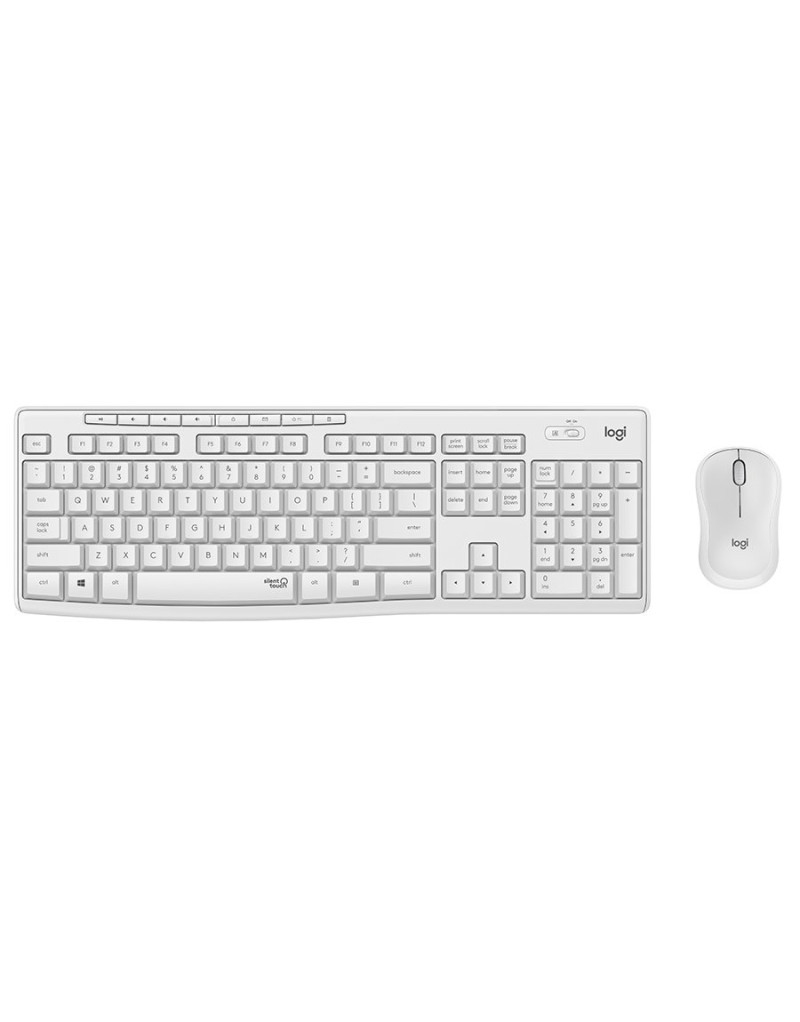 LOGITECH MK295 Silent Wireless Combo - OFF-WHITE - US INT'L - 1 LOGITECH MK295 Silent Wireless Combo - OFF-WHITE - US INT'L - 1