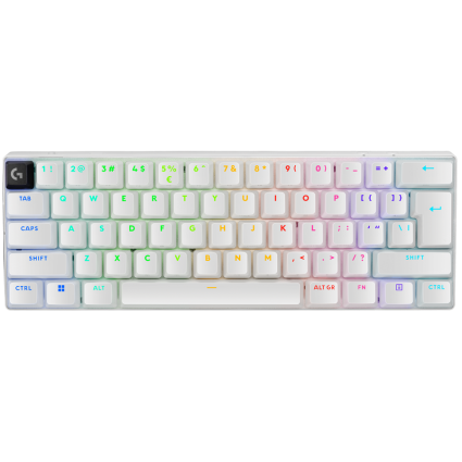  LOGITECH G PRO X 60 LIGHTSPEED Wireless Gaming Keyboard  Tactile  - WHITE - US...  - 1