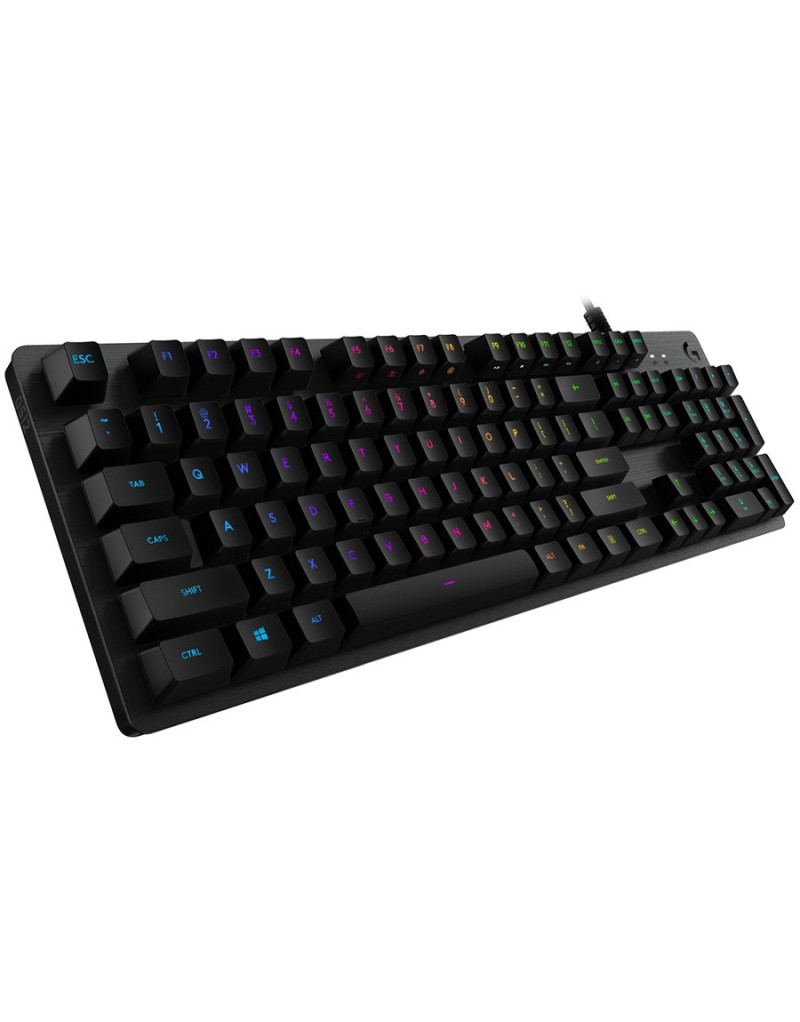  LOGITECH G512 Corded LIGHTSYNC Mechanical Gaming Keyboard - CARBON - US INT'L -...  - 1