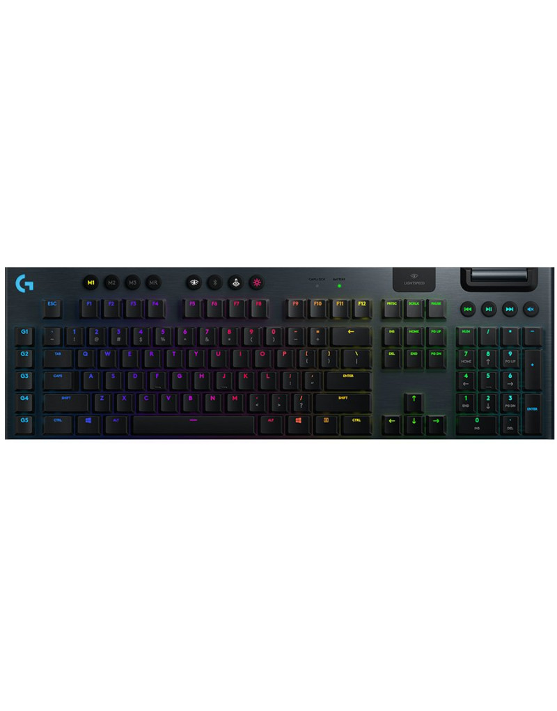  LOGITECH G915 LIGHTSPEED Wireless Mechanical Gaming Keyboard - CARBON - US INT'L...  - 1