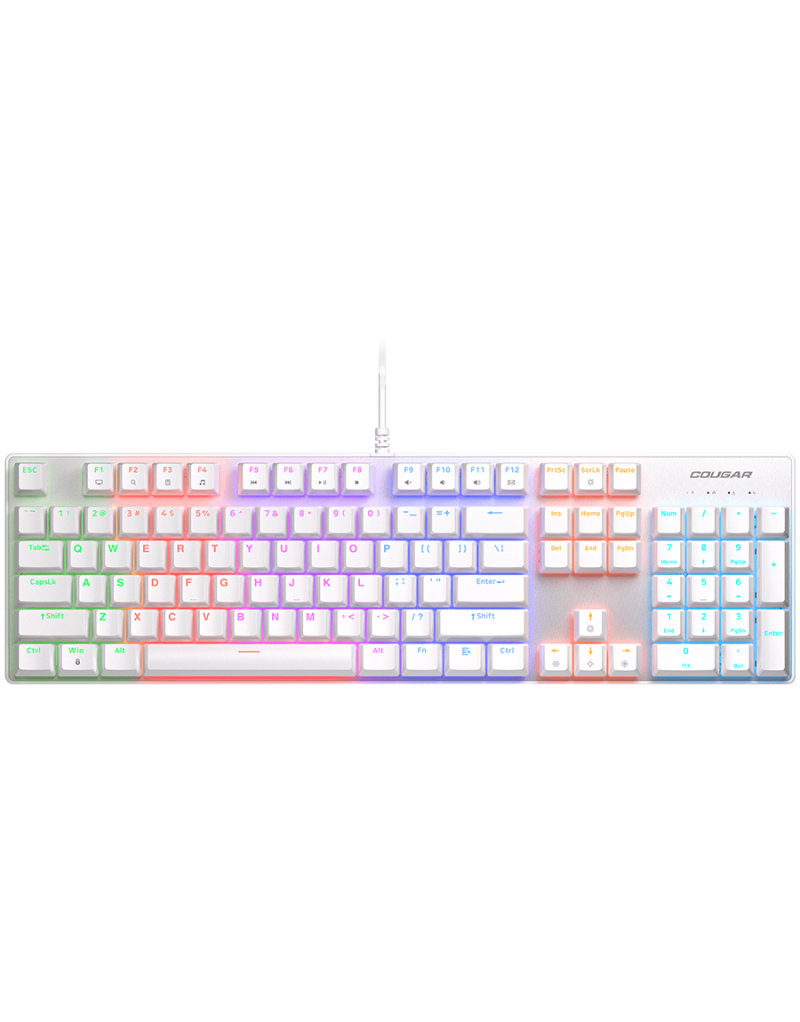 COUGAR ULTIMUS EX Gaming Keyboard, White  - 1