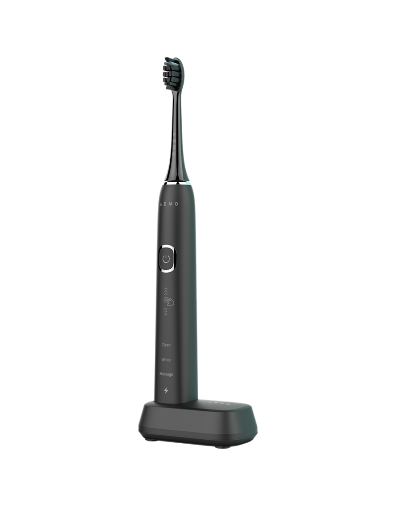  AENO Sonic Electric Toothbrush, DB4: Black, 9 scenarios, with 3D touch, wireless...  - 1