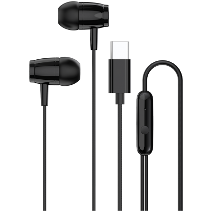 CANYON headphones SEP-5 TYPE-C Black  - 1