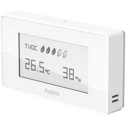 Aqara TVOC Air Quality Monitor: Model No: AAQS-S01  SKU: AS029GLW02  - 1