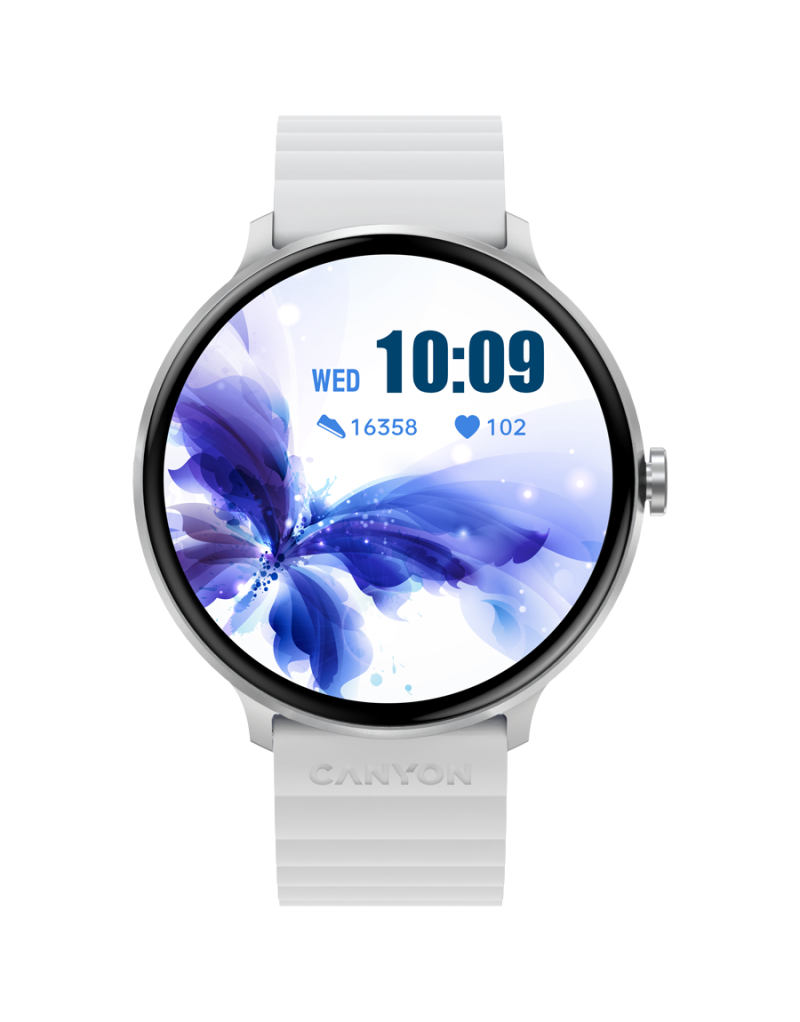 CANYON smart watch Jacky SW-69 White Blue  - 1