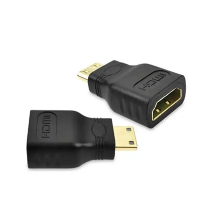 Adapter Mini HDMI-HDMI M/F E-Green crni  - 1
