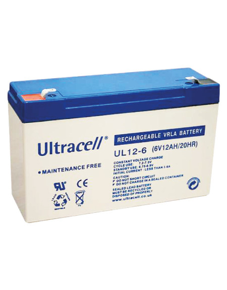 Žele akumulator Ultracell 12 Ah  - 1