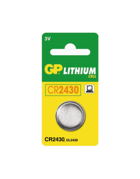 dugmasta baterija CR2430 GP - 1