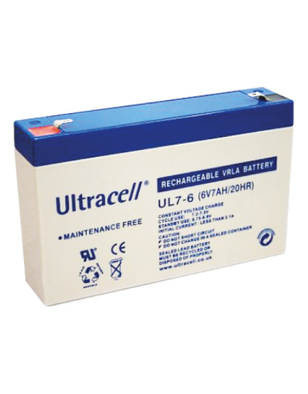 Žele akumulator Ultracell 7 Ah  - 1