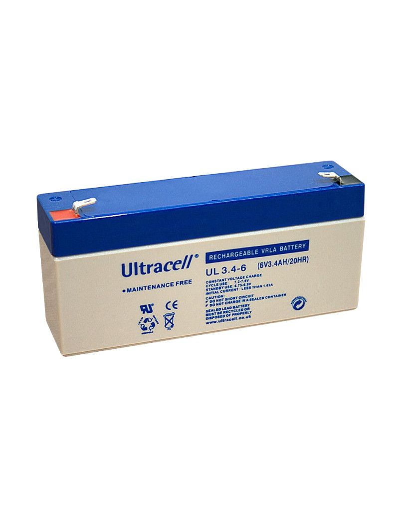 Žele akumulator Ultracell 3,4 Ah