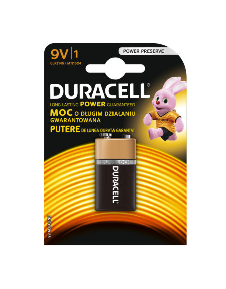 Duracell alkalna baterija 9V