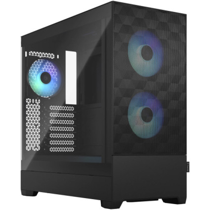 Kućište Fractal Design Pop Air RGB Black TG Clear Tint, FD-C-POR1A-06  - 1