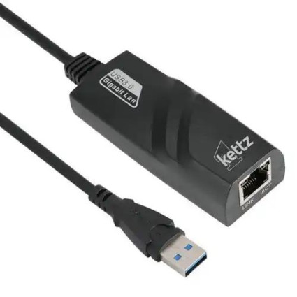 USB adapter 3-0 - RJ45 1000Mbps Kettz  - 1