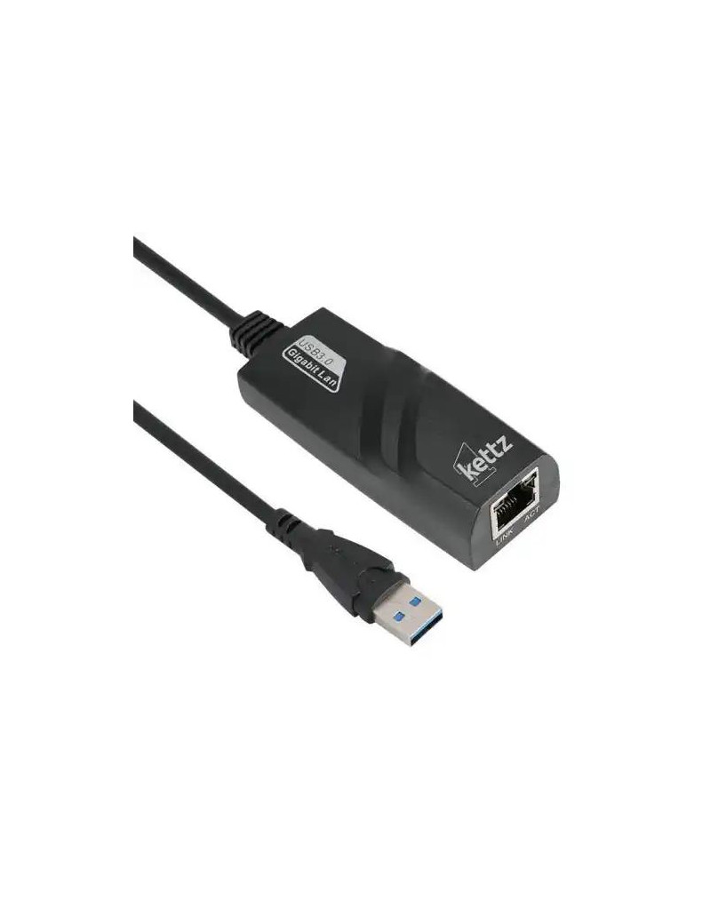 USB adapter 3-0 - RJ45 1000Mbps Kettz  - 1