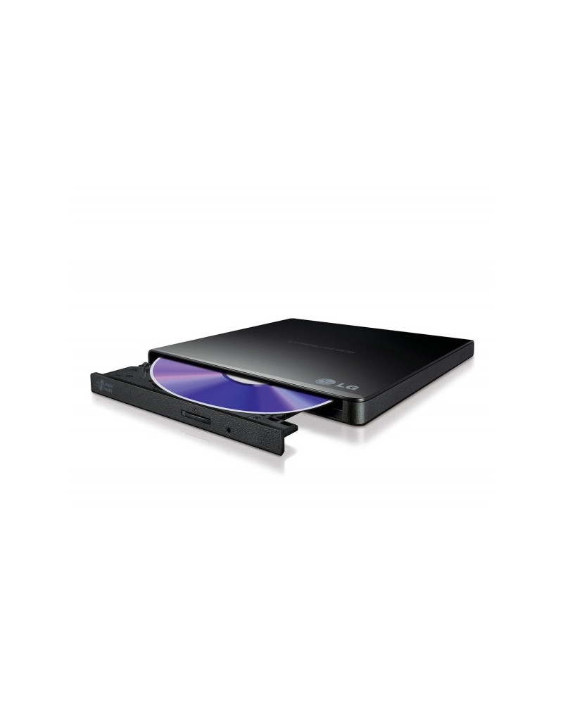 CD DVD-RW USB LG EXT GP57EB40 Slim Black  - 1