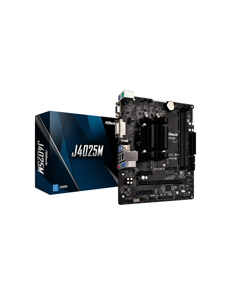 MB AsRock Intel Dual-Core J4025M  - 1