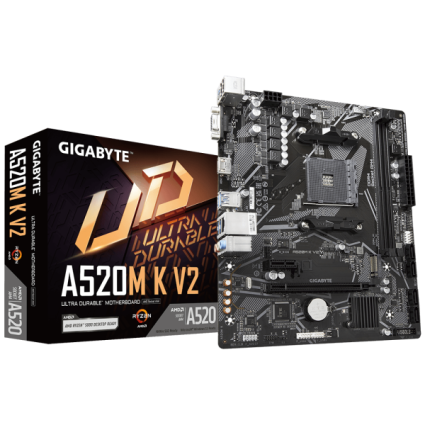 MB AMD AM4 Gigabyte A520M K V2  - 1