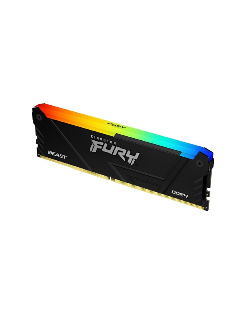 RAM Kingston DDR4 8GB 3600MHz KF436C17BB2A/8 FURY BEAST RGB  - 1