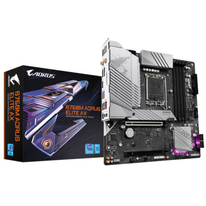 MB s1700 Gigabyte B760M AORUS ELITE AX  - 1