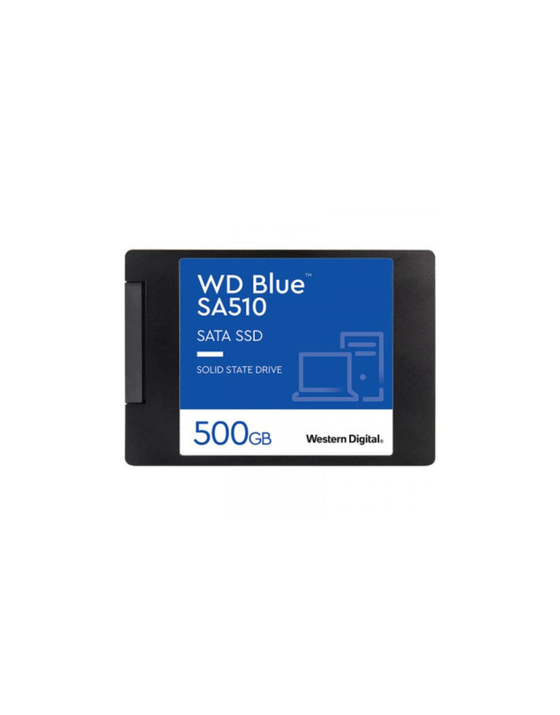 SSD 2.5" 500GB WD Blue SA510 Read 560/write 510 WDS500G3B0A  - 1