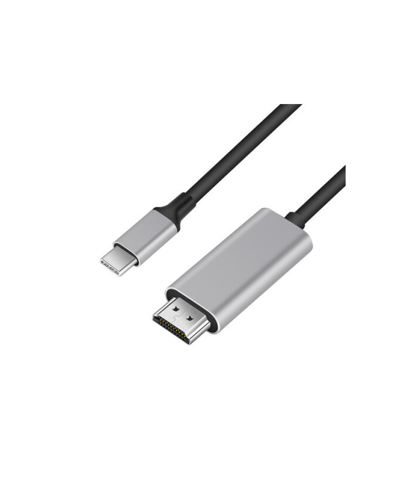 Kabl Stars Solutions Type C na HDMI crni 2m - 1 Kabl Stars Solutions Type C na HDMI crni 2m - 1