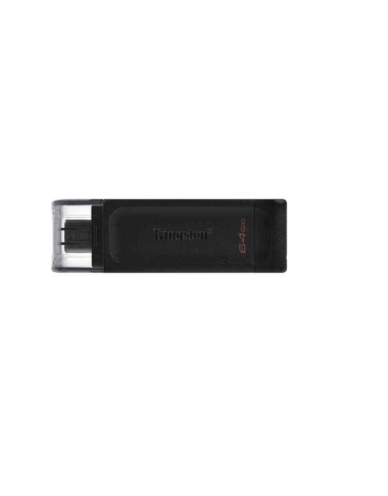 FLASH DRIVE 64GB USB 3.2 Kingston DataTraveler 70 black DT70/64GB *  - 1