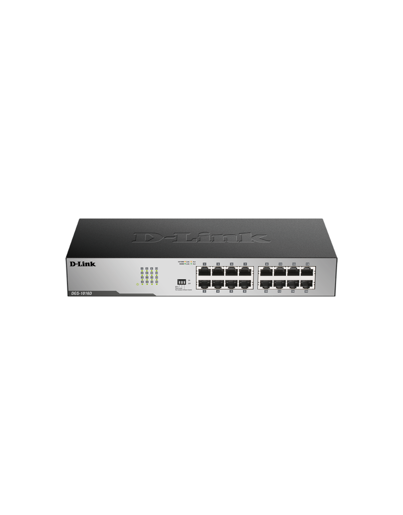 LAN Switch D-Link DGS-1016D 10/100/1000Mbps 16port Gigabit  - 1