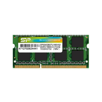 RAM SODIMM DDR3 8GB 1600MHz Silicon Power SP008GBSTU160N02  - 1