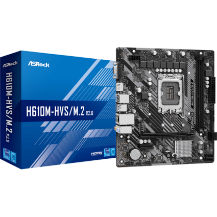 MB s1700 ASRock H610M-HVS/M.2 R2.0 90-MXBJJ0-A0UAYZ  - 1