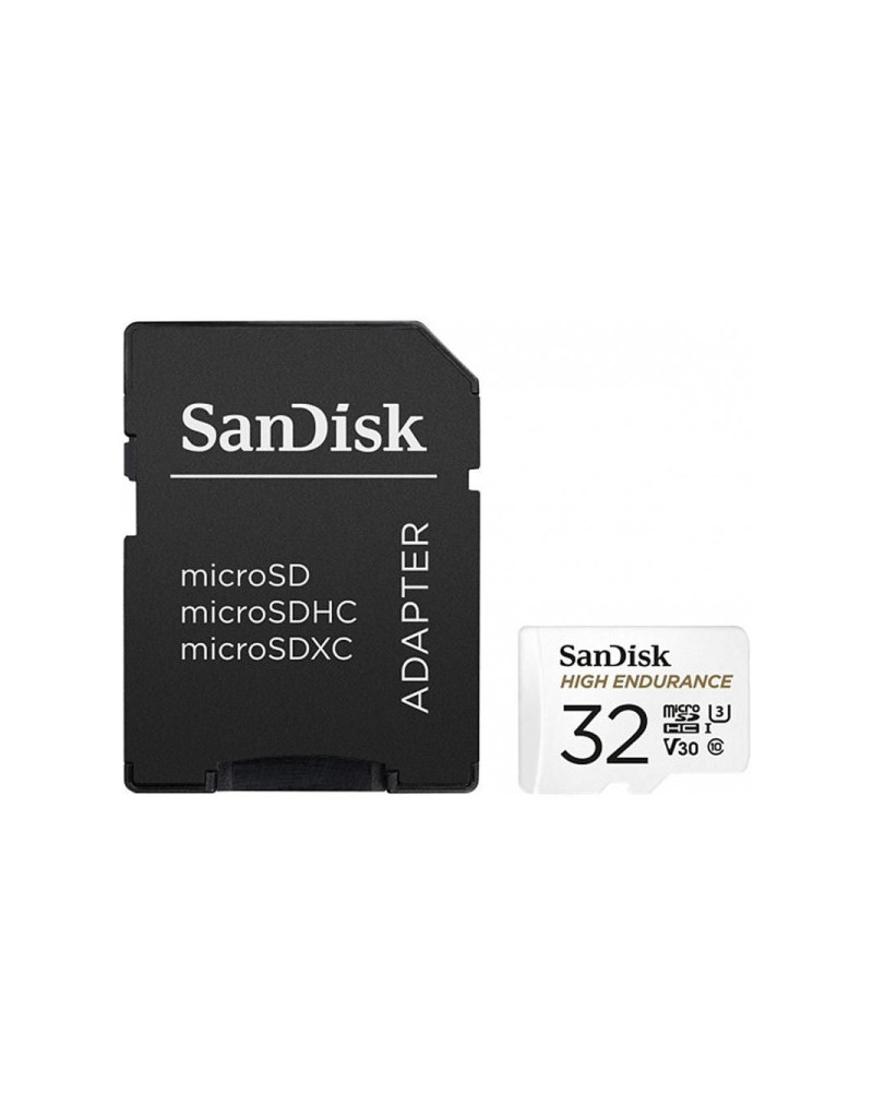 SDHC SanDisk 32GB High Endurance, SDSQQNR-032G-GN6IA + adapter  - 1