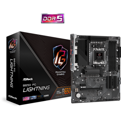 MB AM5 ASRock B650 PG LIGHTNING 90-MXBK20-A0UAYZ  - 1