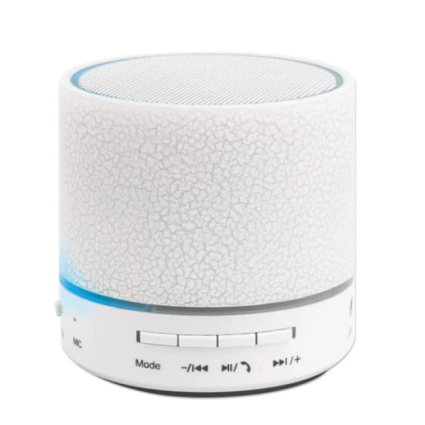 Bluetooth zvučnik Manhattan 165303 LED, 3W white  - 1