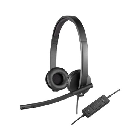 Slušalice sa mikrofonom Logitech H570e Stereo Headset 981-000575  - 1