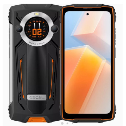 Smart Rugged Oscal PILOT II , 6.5" OC/8GB/256GB/50MP/8800mAh 45W Black  - 1