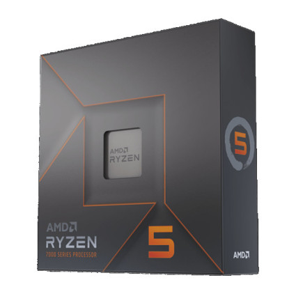 CPU AM5 AMD Ryzen 5 7600X, 6C/12T, 4.70-5.30GHz 100-100000593WOF u  - 1