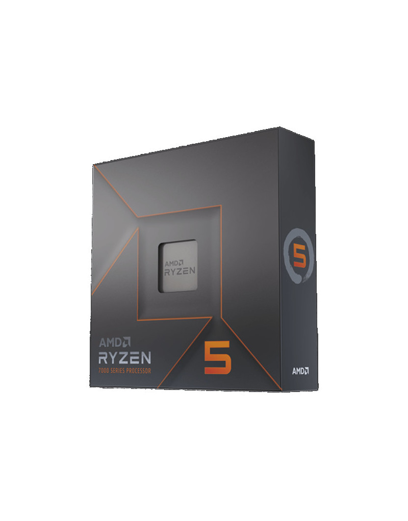 CPU AM5 AMD Ryzen 5 7600X, 6C/12T, 4.70-5.30GHz 100-100000593WOF u  - 1